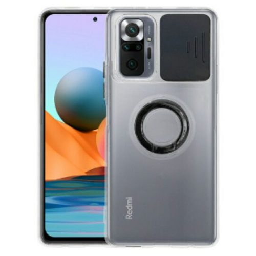 MM TPU XIAOMI 12 LITE CLEAR CAM AND RING, 2mm black