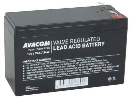 Avacom UPS baterija 12V 9Ah F2 HighRate