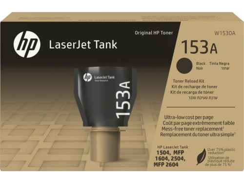 Toner HP W1530A LJ 1504/MFP 1604/2504/2604 153A black 2,2k