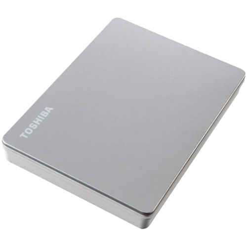 Toshiba External Hard Drive Canvio Flex (2.5'' 2TB, USB3.2 Gen 1, Silver)