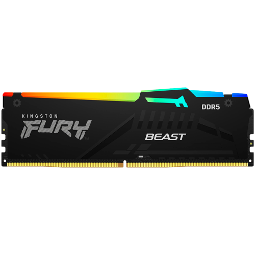 Kingston 32GB 6000MT/s DDR5 CL30 DIMM (Kit of 2) FURY Beast RGB EXPO