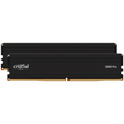 Crucial Pro 48GB Kit (2x24GB) DDR5-6000 UDIMM CL48 (24Gbit)