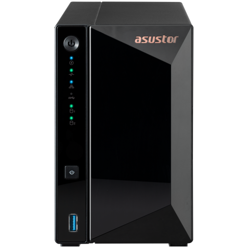 ASUSTOR NAS AS3302Tv2 Drivestor2 Pro Gen2 2x 3.5" - 1x 2.5Gbe Realtek QuadCore RTD1619B 1.7GHz 2GB single PSU desktop