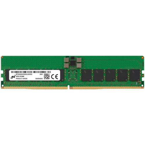 Micron DDR5 RDIMM 32GB 1Rx4 4800 CL40 (16Gbit) (Single Pack)