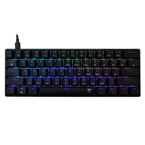 White Shark TIPKOVNICA GK-004121 SHINOBI-2 Crna - Mehanicka / US - PLAVI.SW.