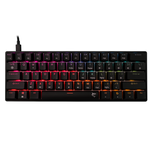 White Shark TIPKOVNICA GK-004111 SHINOBI-2 Crna - Mehanicka / US - RED SW.