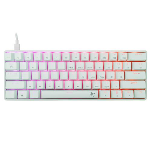 White Shark TIPKOVNICA GK-004211 SHINOBI-2 Bijela - Mehanicka / US - RED SW.