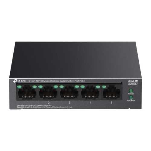 TP-Link 5-Port 10 100Mbps Desktop Switch with 4-Port PoE