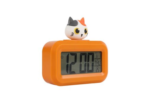Sat budilica iTotal Cats digitalni narančasti XL2836