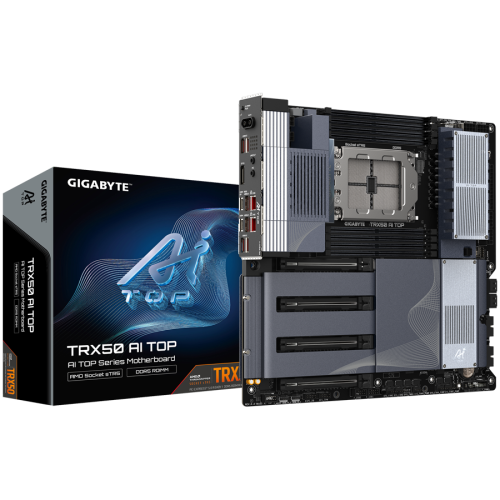 GIGABYTE Mainboard Desktop TRX50 AI TOP, AMD Ryzen Threadripper PRO 7000 series/ Ryzen Threadripper 7000