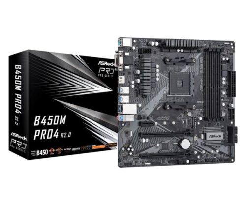 Asrock AMD AM4 B450M PRO4 R2.0