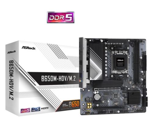Asrock AMD AM5 B650M-HDV M.2