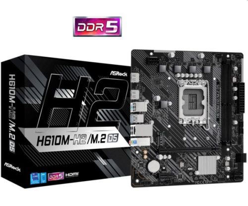 Asrock Intel LGA1700 H610M-H2 M.2 D5