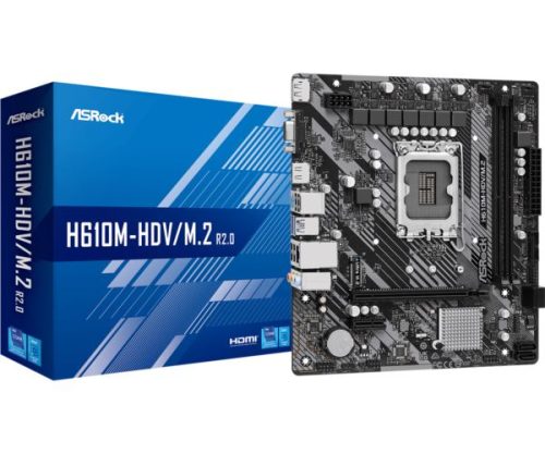 Asrock Intel LGA1700 H610M-HDV M.2 R2.0