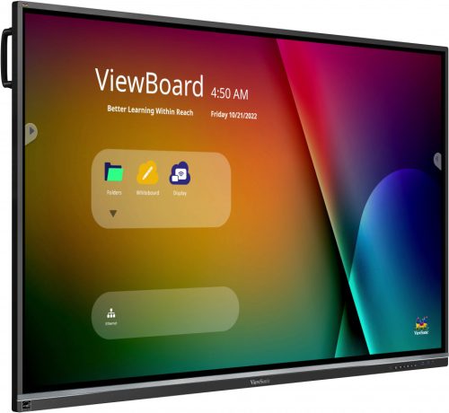 VIEWSONIC 75" 40 Points Touch, 7H (AG), 3840x2160, 400nits, 1200:1, BLACK