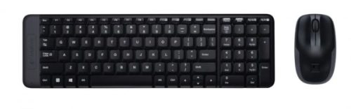 Logitech MK220 Compact Wireless Keyboard Mouse Combo, DE