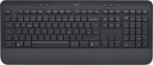 Logitech Signature K650 Wireless Keyboard with Palm-rest, DE