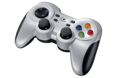 Logitech F710 bežični gamepad, za PC, srebrno-crna