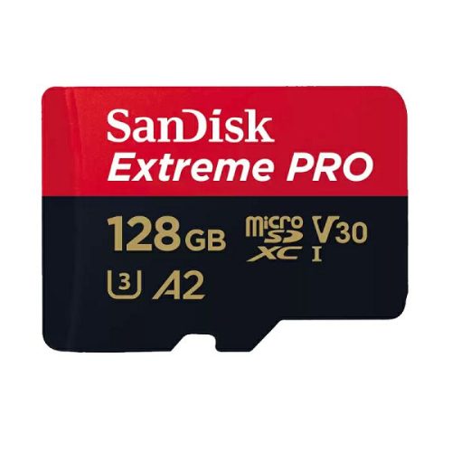 SANDISK MEMORIJSKA KARTICA Extreme Pro MicroSDXC V30 U3 C10 UHS-1 200MB/s 128GB
