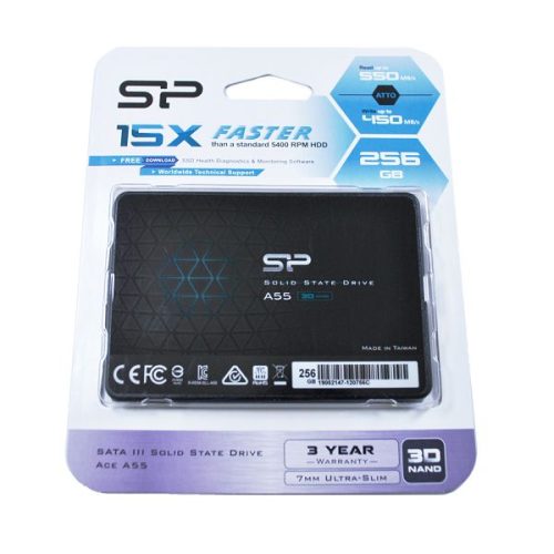 SP SSD DISK SATAIII 2.5" A55 256GB
