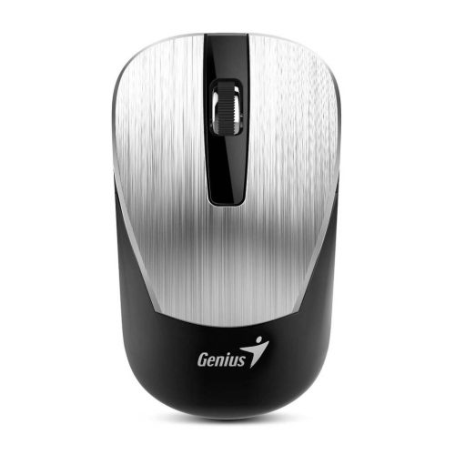 MIŠ GENIUS NX-7015 USB SREBRNI OPTIČKI BEŽIČNI