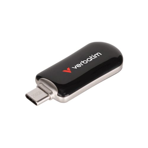 USB stick Verbatim 3.2 Gen1 #30226 256GB Plectra USB-C, crni